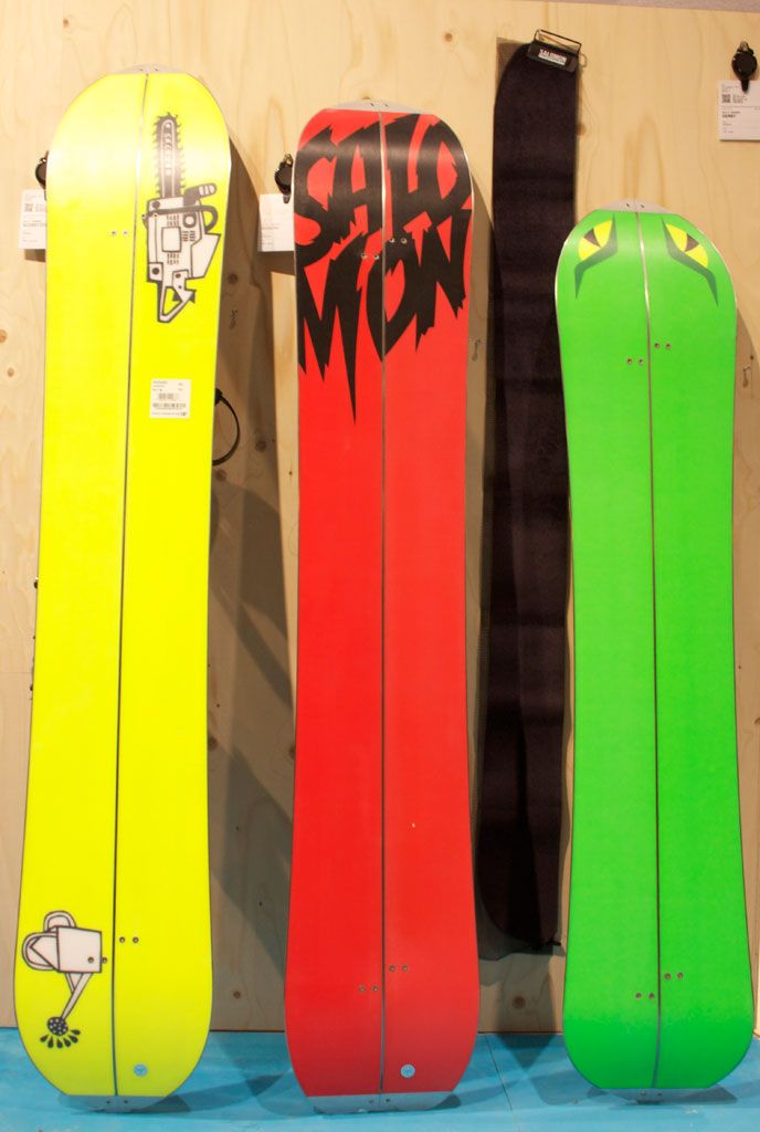 Salomon Splitboard Base Salomn Splitboards Range colorfull bases