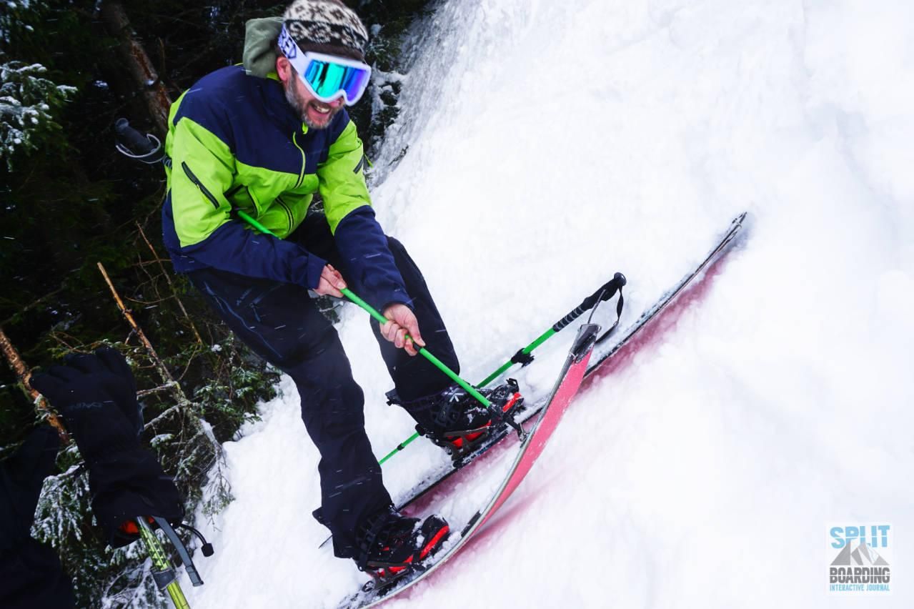 Splitboard Uphill Test 2 Splitboard Uphill Test 2