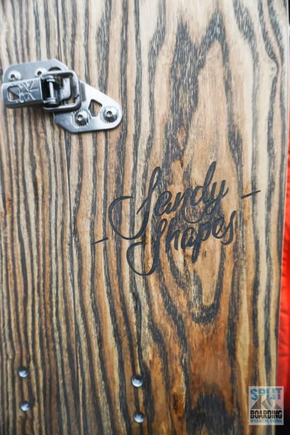 SandyShapes Topsheet Geöltes Holz Topsheet