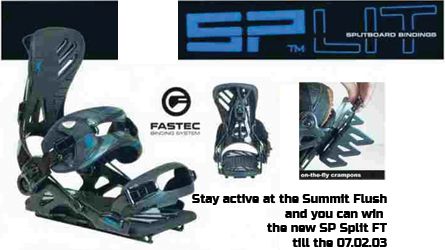 Summit Flush Challenge - SP Splitboard Binding FT