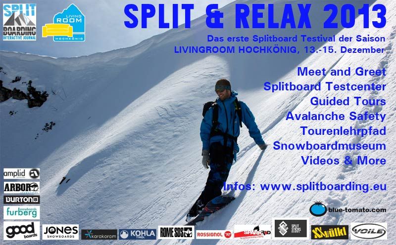 Splitboard Test Hochkönig 2013 