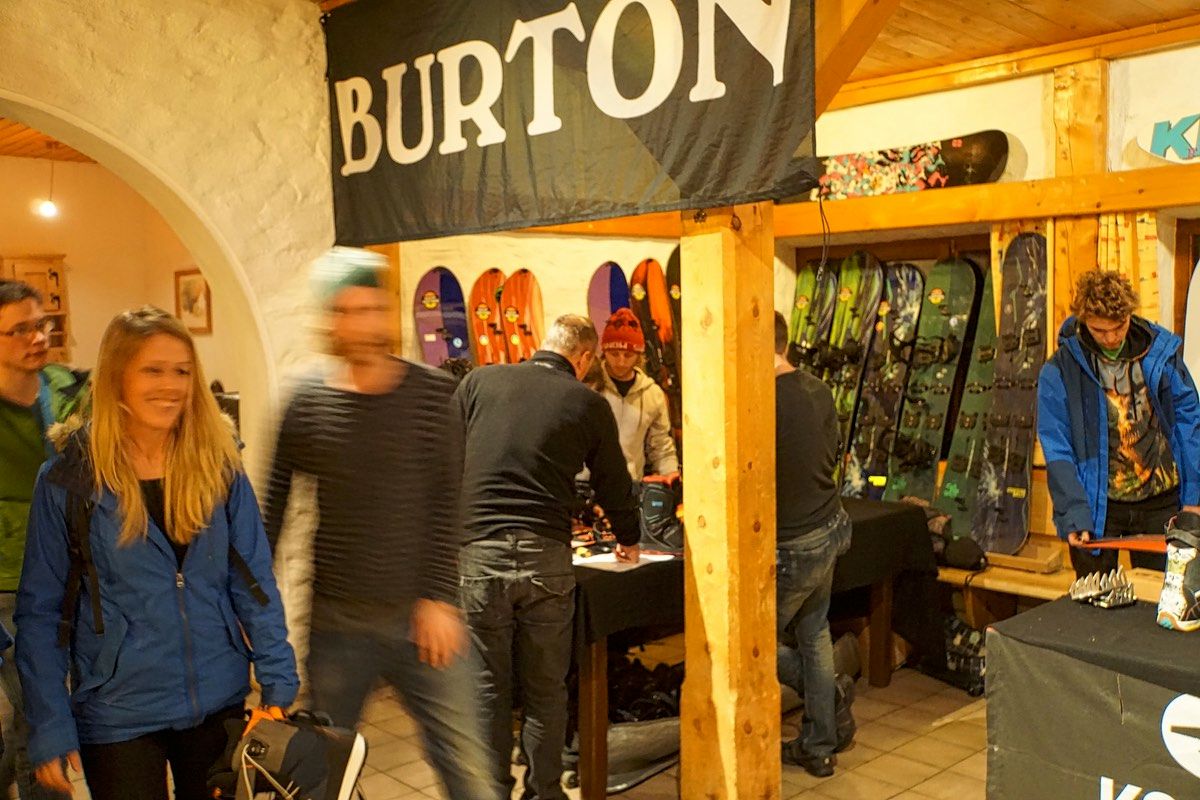 Burton Snowboards well presented Burton Snowboards well presented