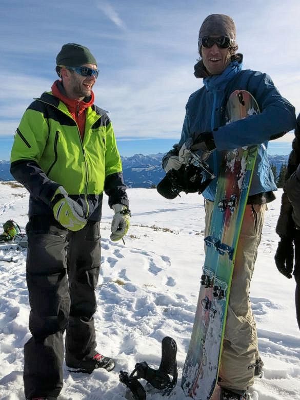 Fun at the summit with Plum Splitboards Fun at the summit with Plum Splitboards
