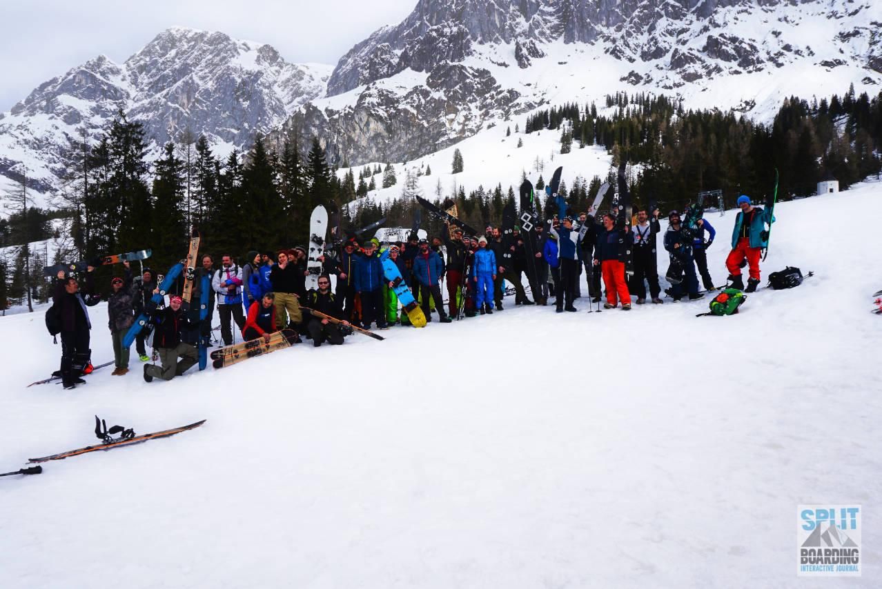 Gruppenfoto Viele haben es auf das Gruppenfoto geschafft