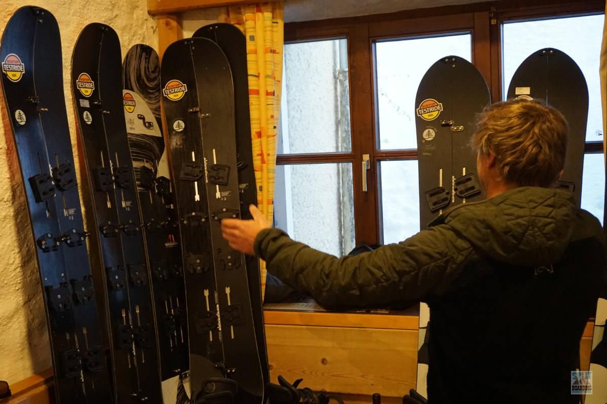Burton wie immer dabei Nächstes Jahr ne neue Line