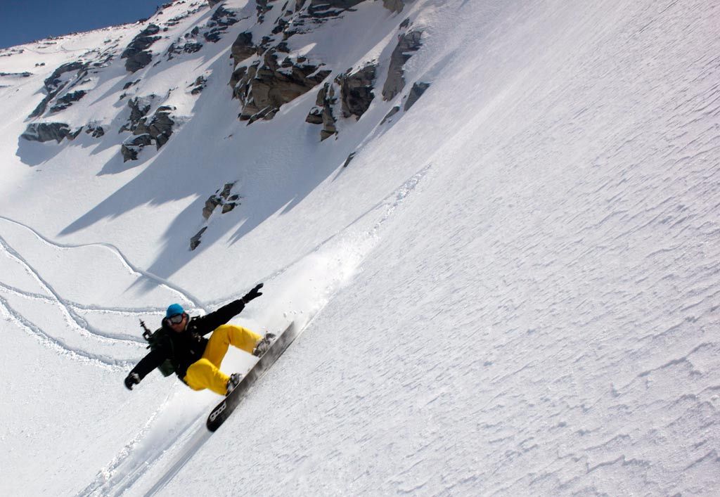 Kamera kurz vorm Schneesturm, Klemens Goodboards Kamera wird eingeschneit