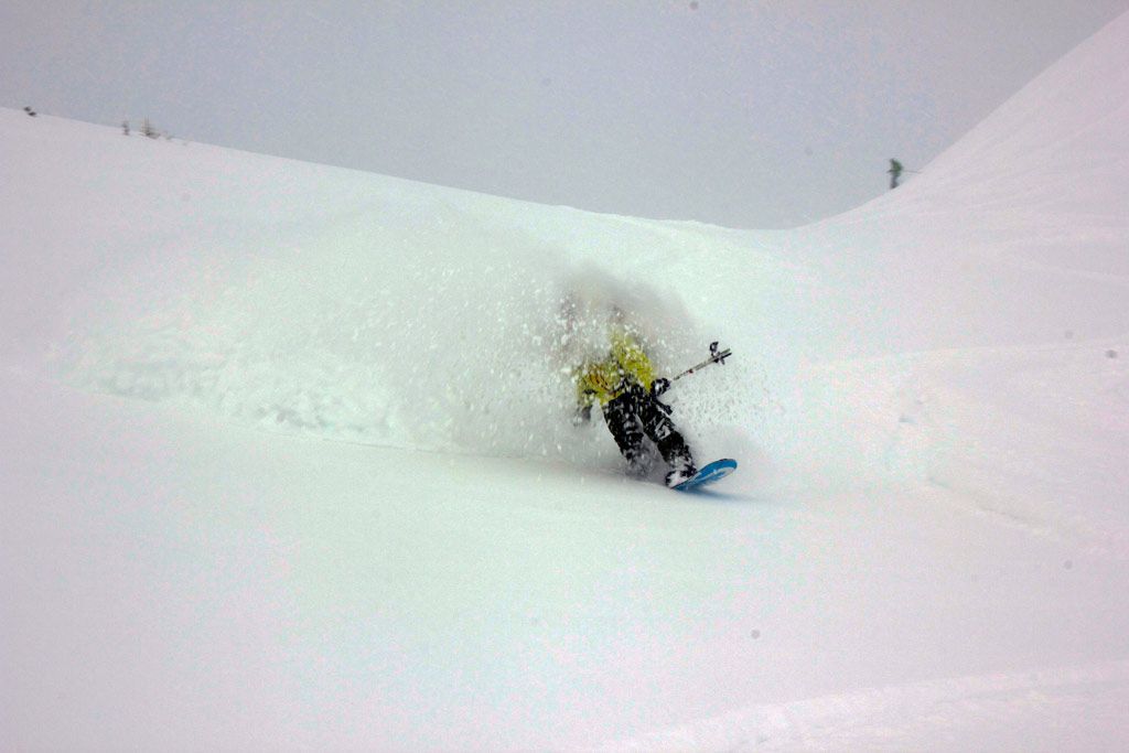 POW WOW Madness on Jones Splitboard