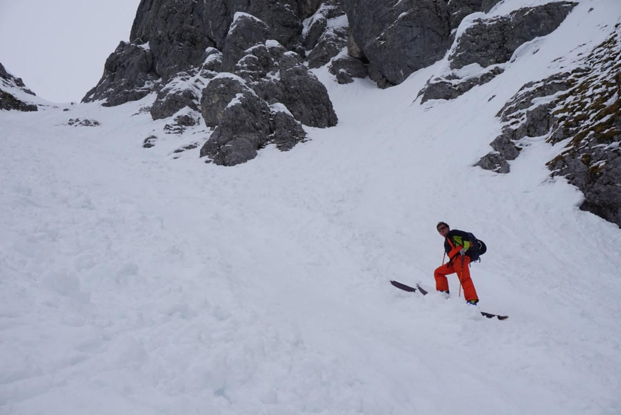 Splitboard Test 2018-19-4 Steil bergauf in rauem Gelände