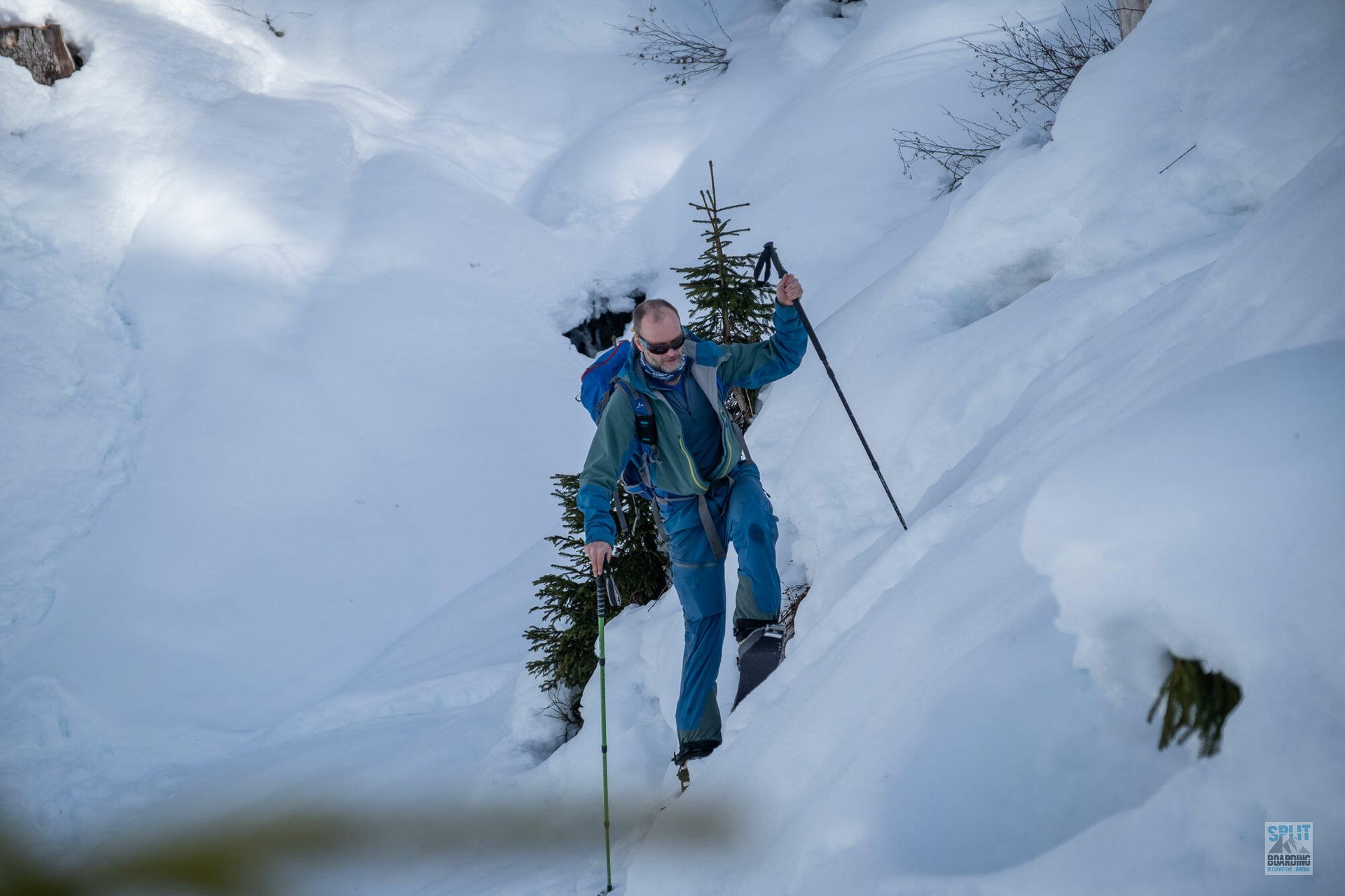 Splitboard Test 21-22 Action 18 Die Grenzen ausloten