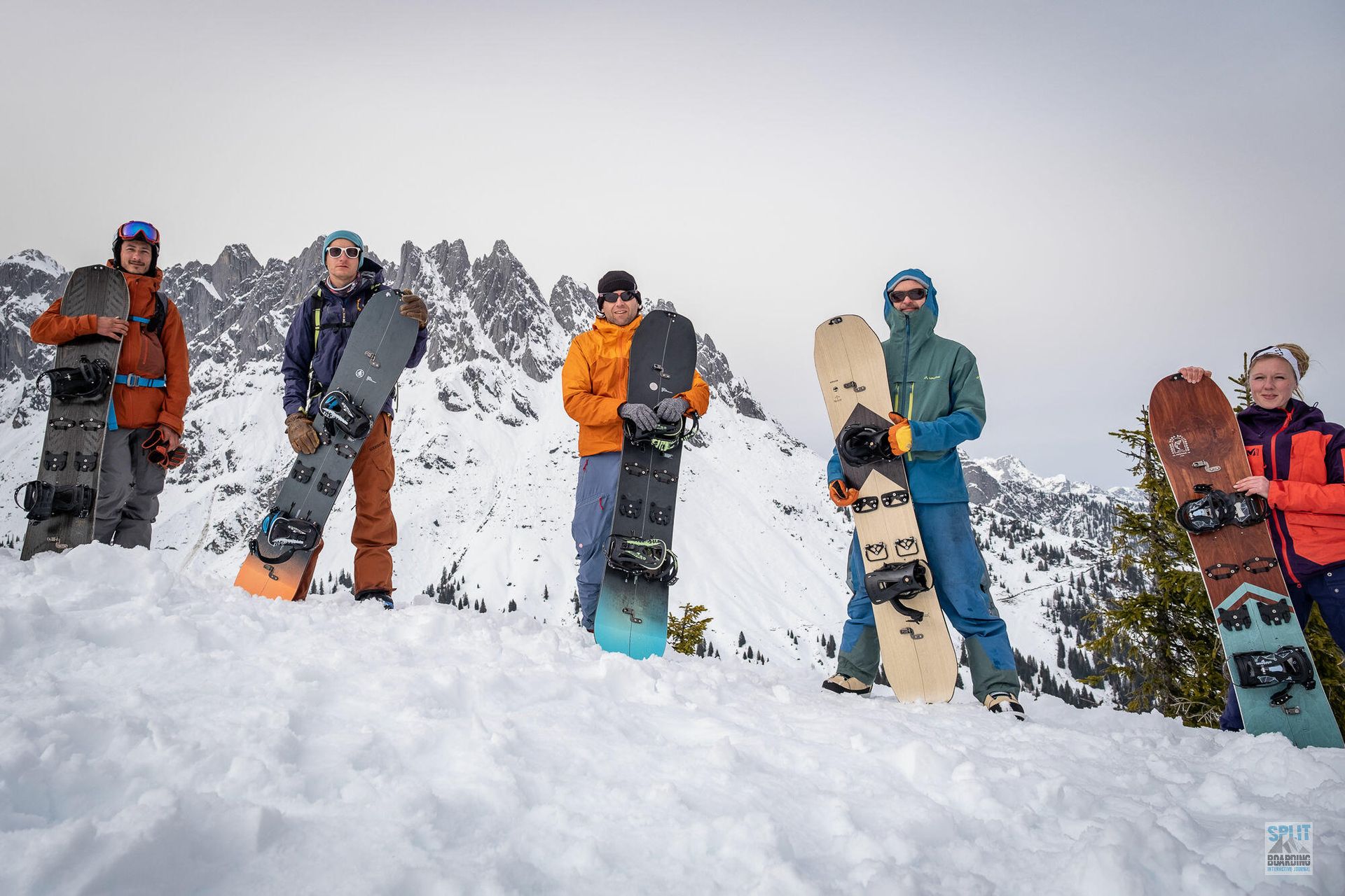 Splitboard Test 21-22 Abstand wahren
