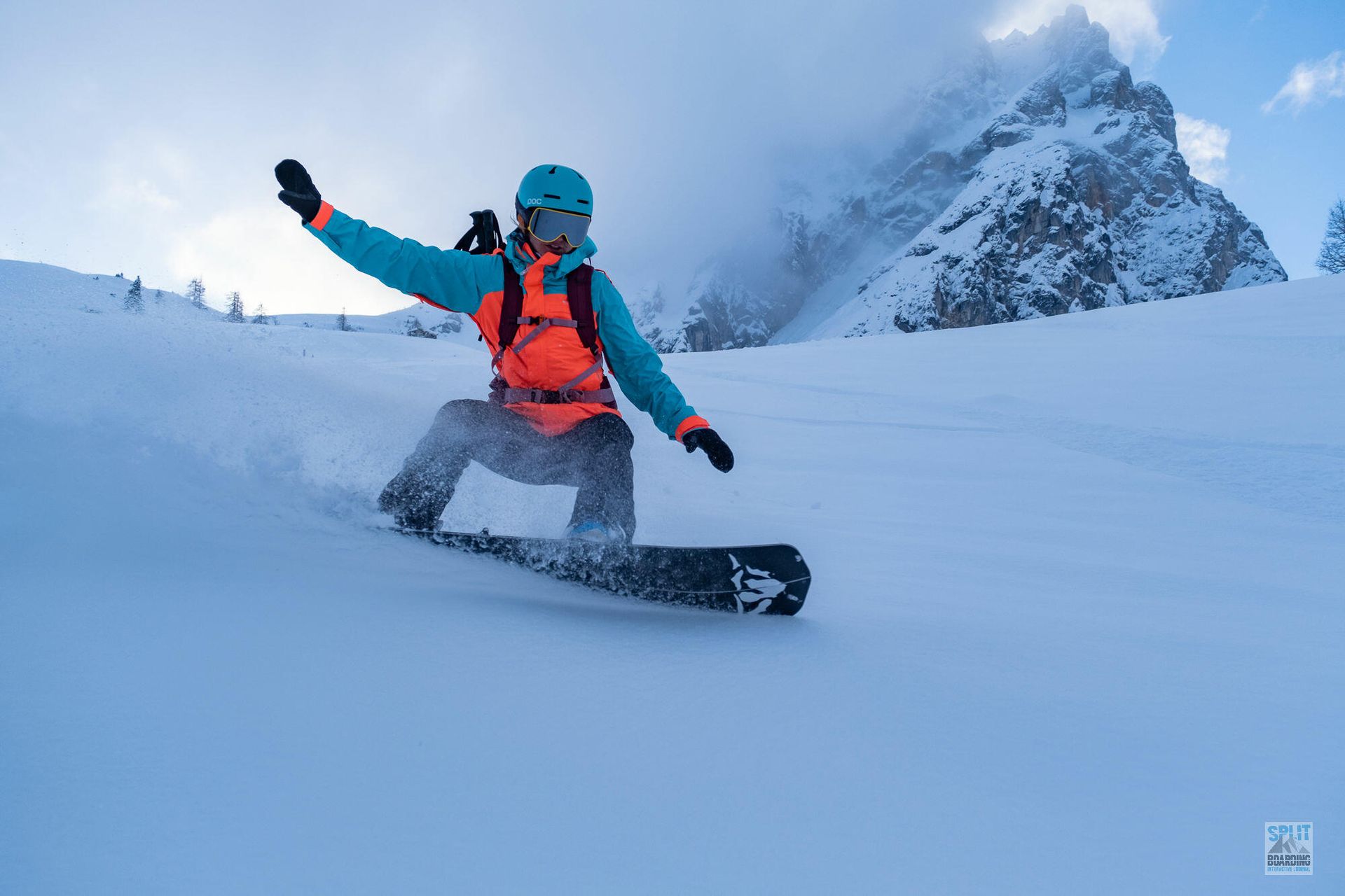 Splitboard Test 21-22 Action 27 Laura Rippin
