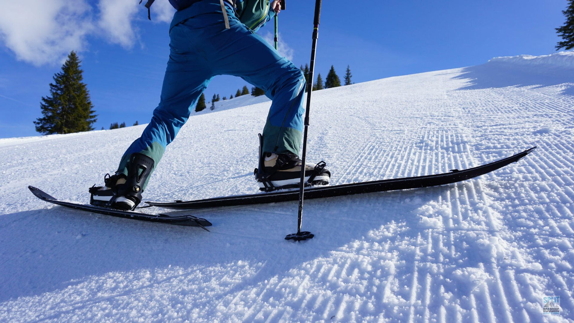 Splitboard Test 21-22 Action 33 Aufstieg