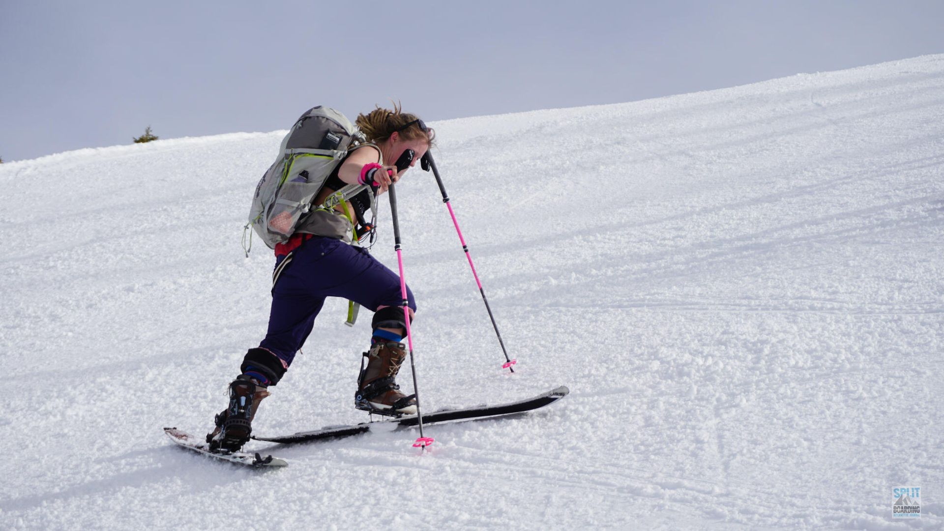 Splitboard Test 21-22 Action 35 Aufstieg 2