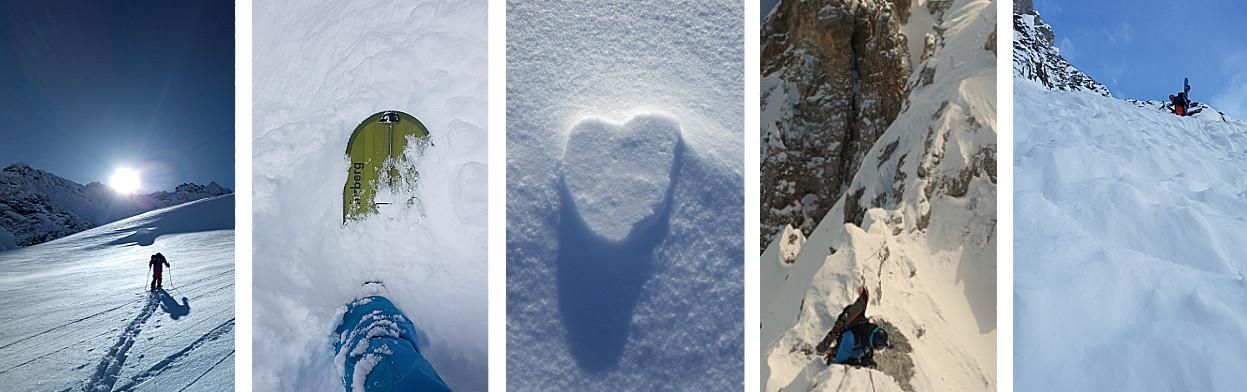 Splitboard Test Kollage 1