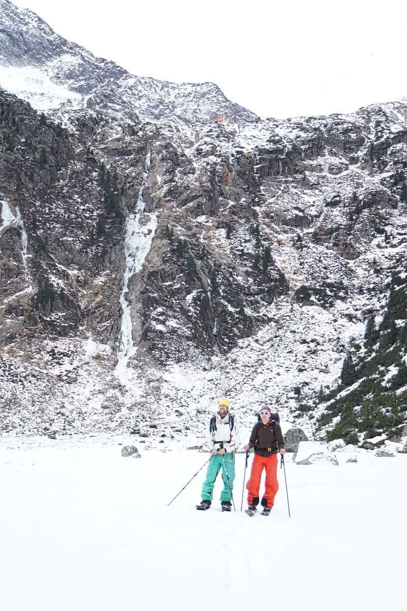 Splitboarding zur Sulzenaualm Splitboarding zur Sulzenaualm