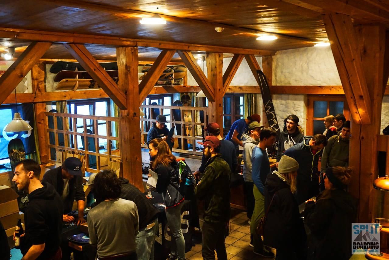 Split & Relax 19 Splitboard Festival #5 Schrauben und Fachsimpeln