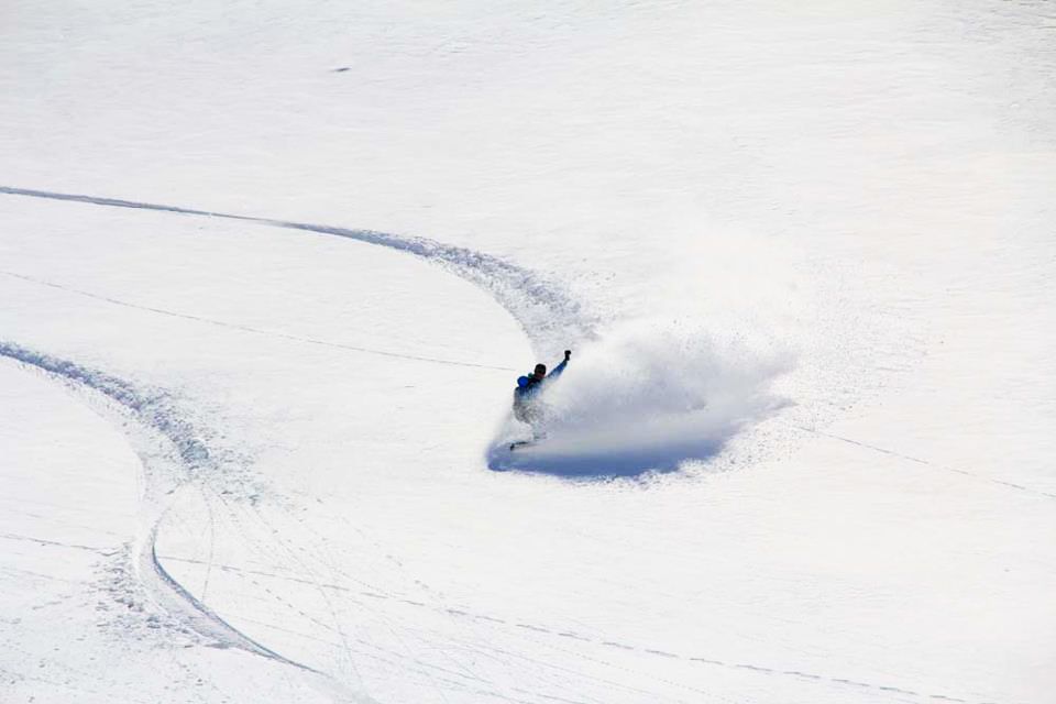 Spray of the Day? Splitboard Spray