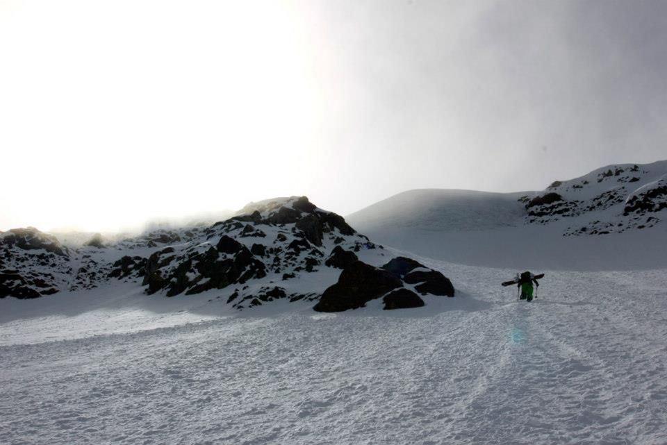 splitboard pitztal alex crampones up splitboard tour with crampon action at piztal