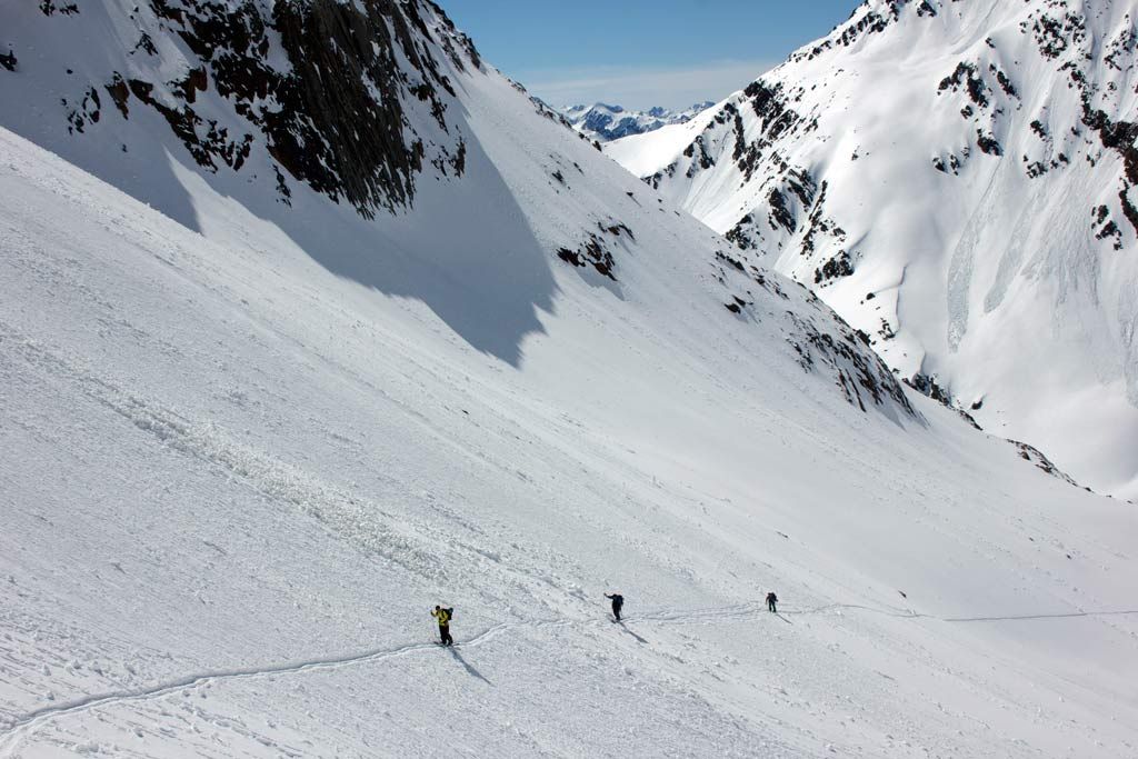 Splitboard Traverse in Stubaital Splitboard, Traverse in Stubaital