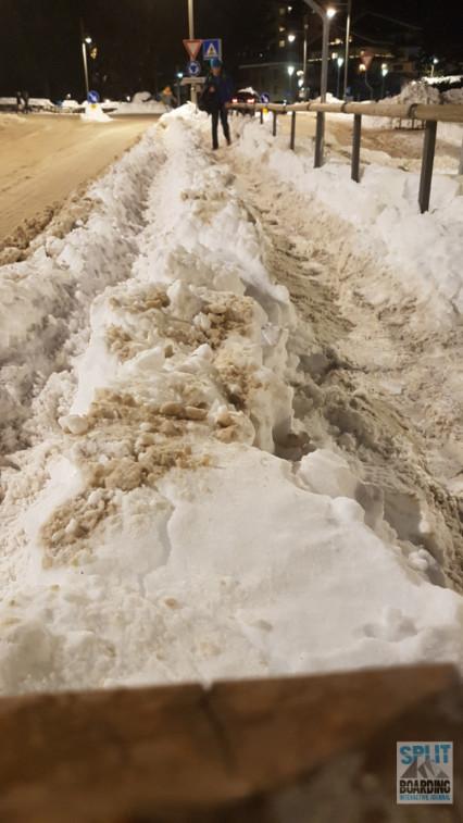Snow like 20 years ago Snowmasses in Cortina