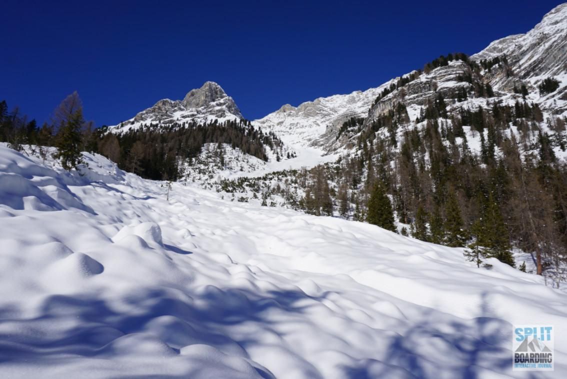 An old avalanche Better take care