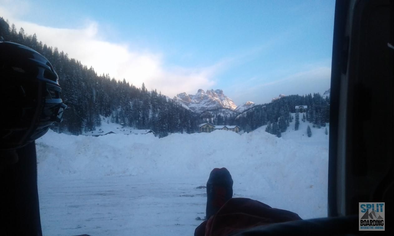 If the boots would be warmer.... Cold shoes on a winter camping trip