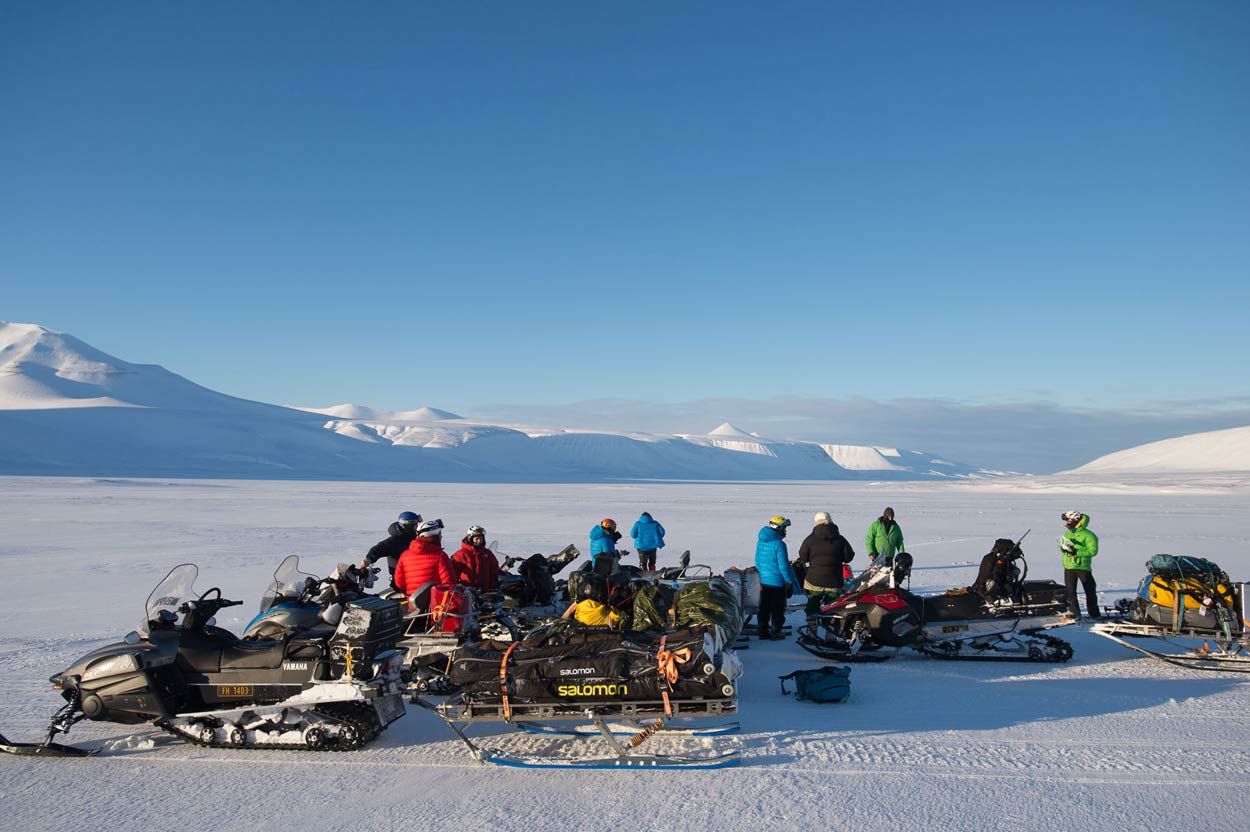 Splitboard Expeditions at the Arctic Circle, the crew Splitboard Expeditions at the Arctic Circle, the crew