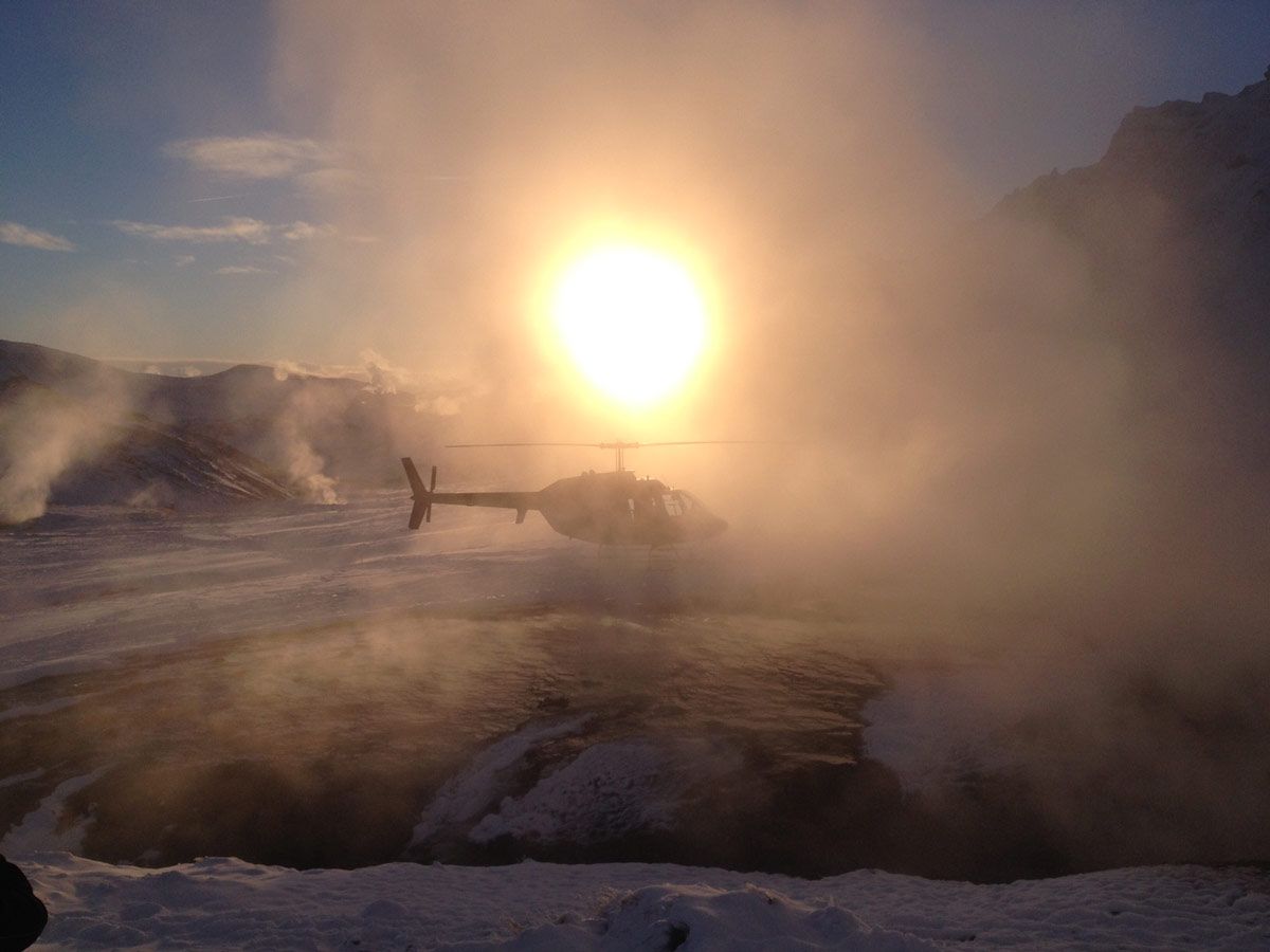 Splitboard Expeditions at the Arctic Circle, Heli Transport Splitboard Expeditions at the Arctic Circle, Heli Transport
