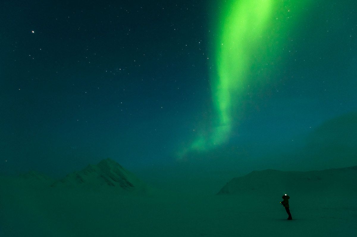 Splitboard Expedition at the Arctic Circle