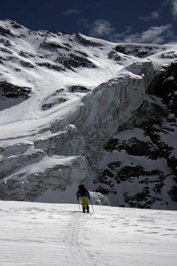 Splitboarding Cajon de maipo