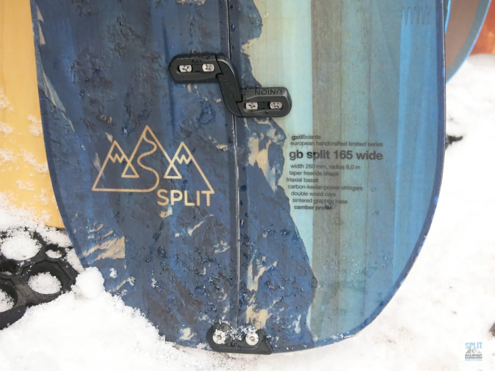 Goodboards Split Detail Splitboard Goodboards Detail