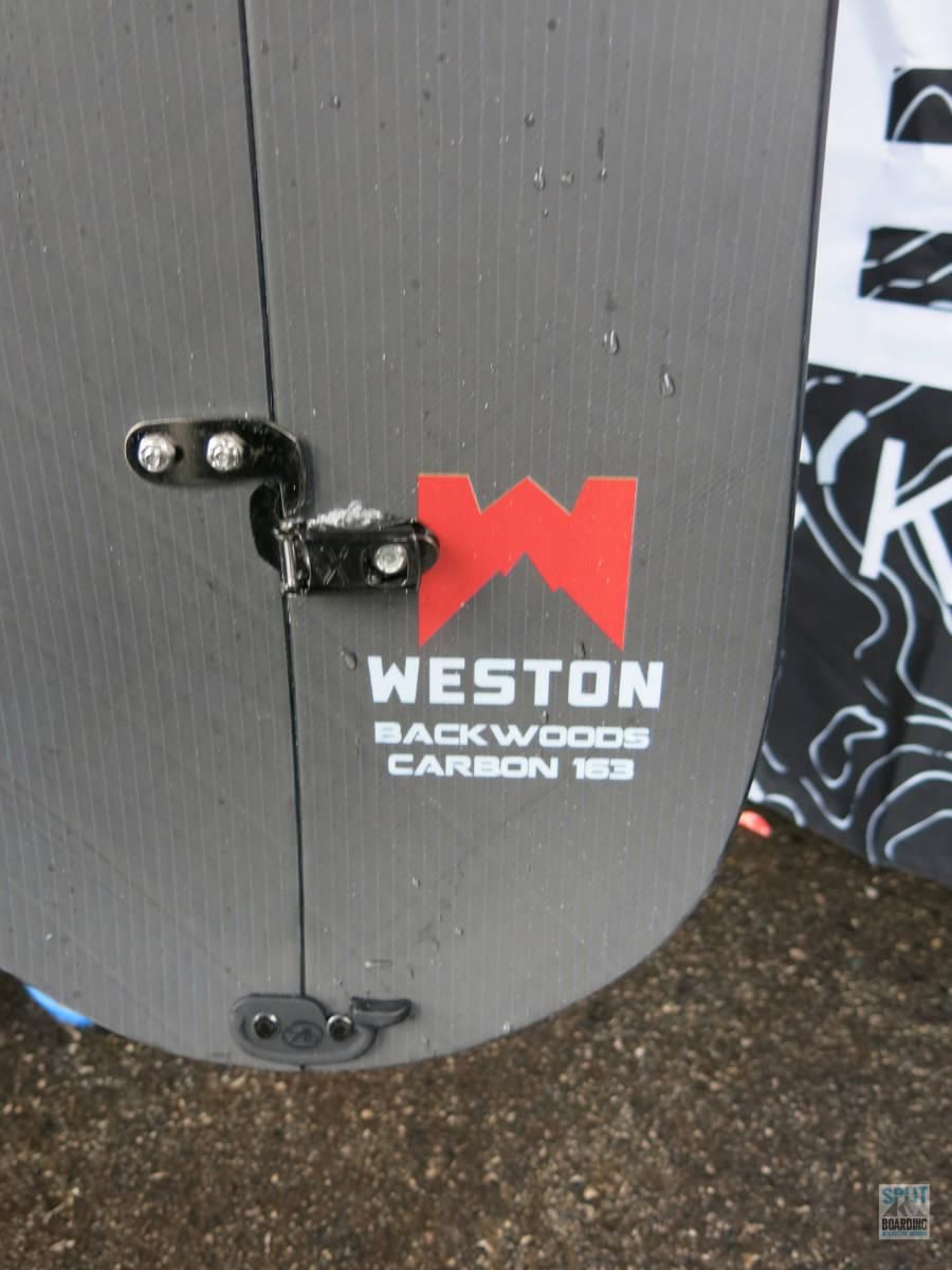 Detail Weston Backwoods Carbon Weston Backwoods Carbon Detail