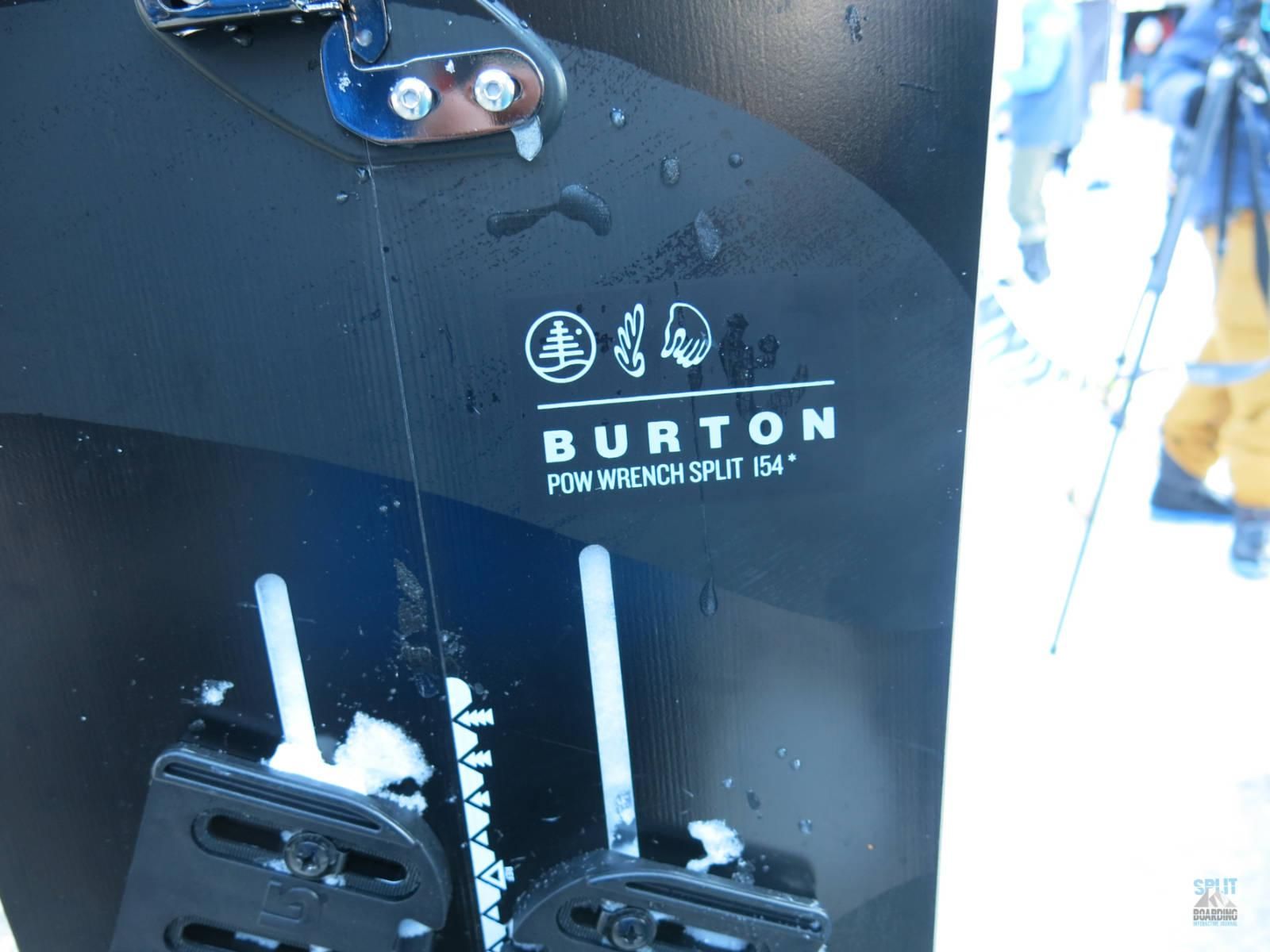 Burton Powwrench Split Detail Detail Burton Powwrench Split