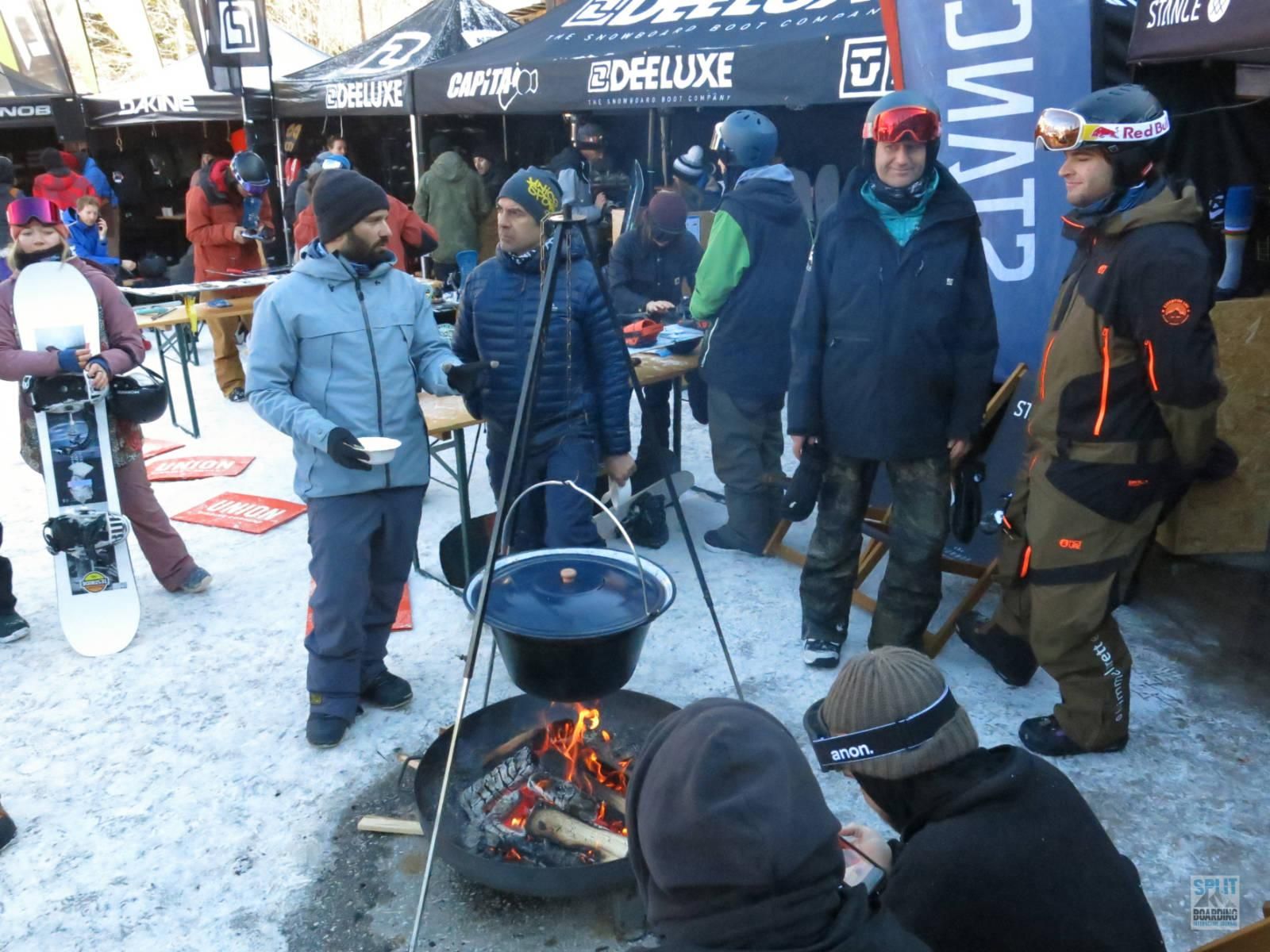 Stimmung Shops First Try 5 Suppentopf am Feuer