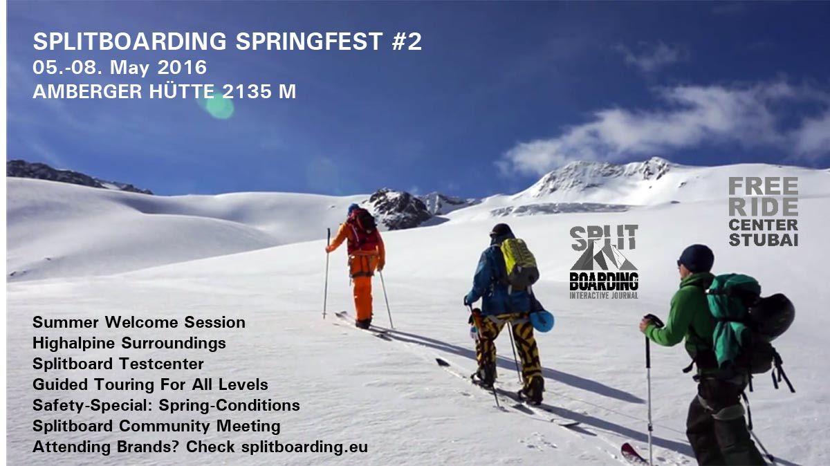 Splitboarding Springfest 2016 Splitboarding Springfest 2016