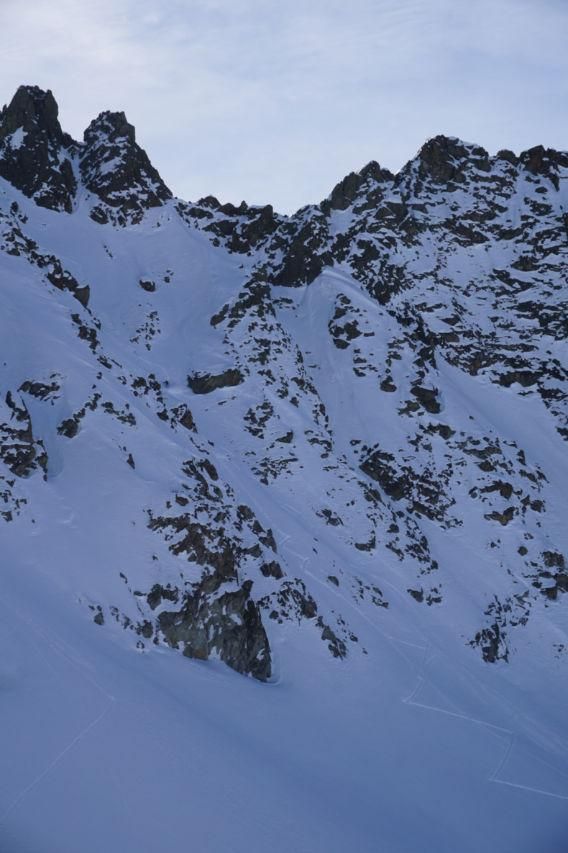 More chutes Splitboarding at Arlberg there we go