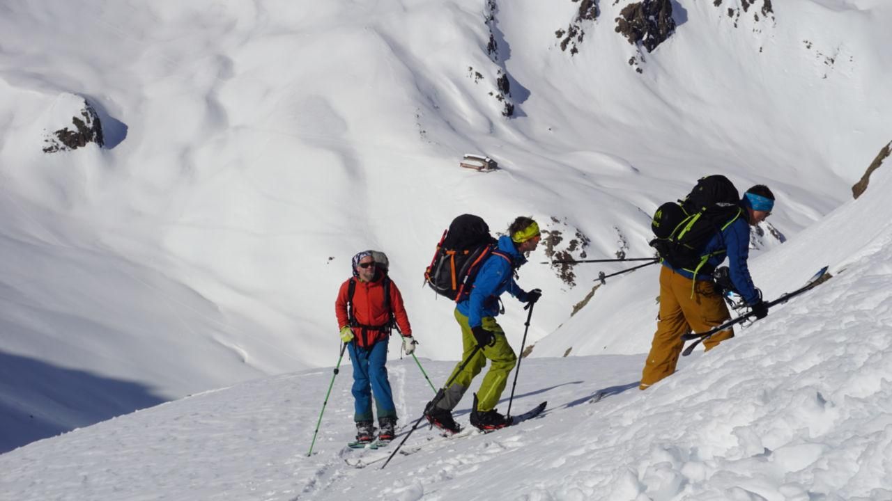 A Milestone Splitboarding at Arlberg lots of small goals