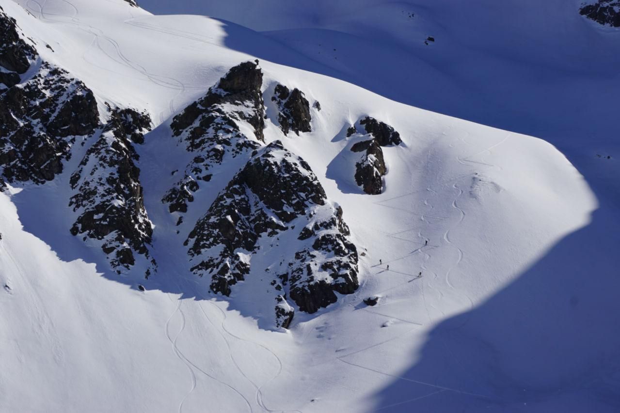 We cannot get enough Splitboarding at Arlberg Snow, Rocks and Sun