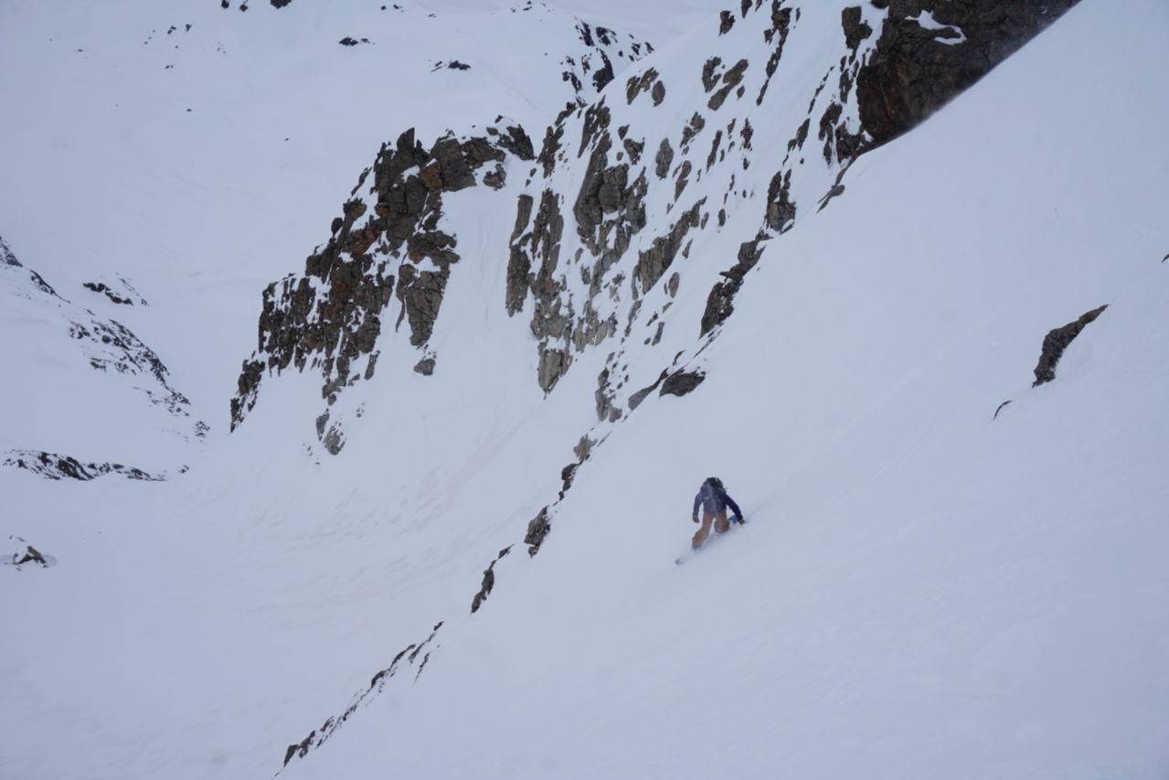 Nice ride ikka Splitboarding at Arlberg all you need