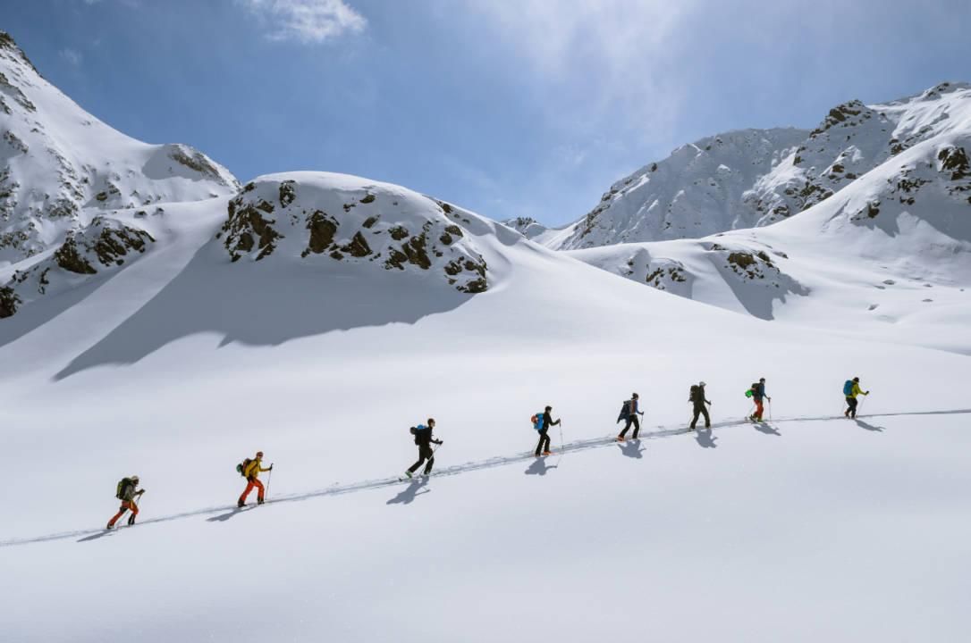 Sun, snow and an awesome crew What else do you need?