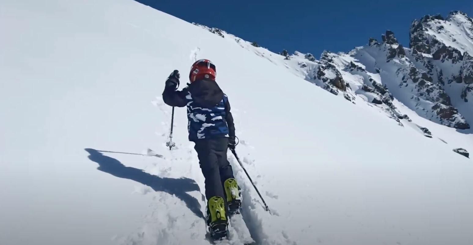 Splitboard / Skitouren gehen mit Kindern