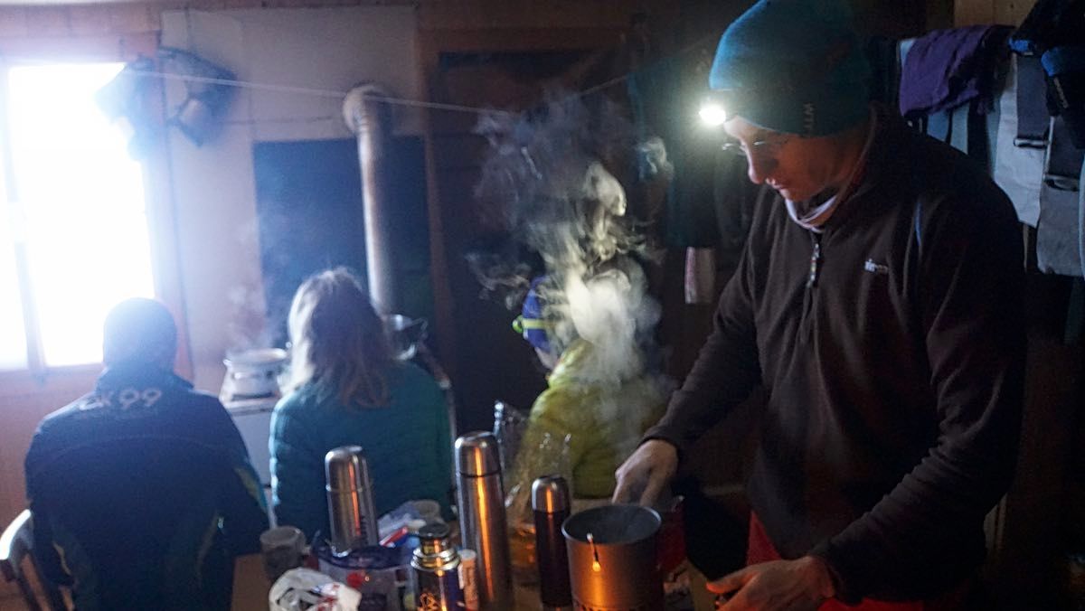 Ein heißer Tee bei -23° ist unbezahlbar