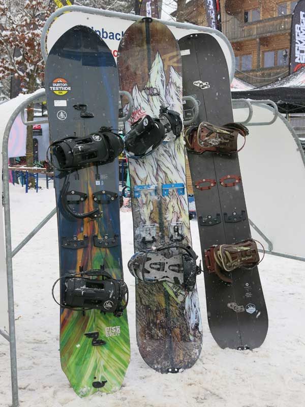 Splitboards im Ständer Splitboards im Ständer