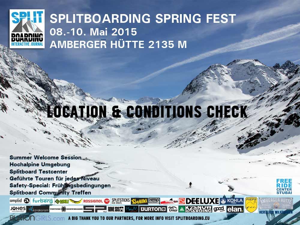 Bedingungen und Location Check Amberger Hütte Bedingungen und Location Check Amberger Hütte