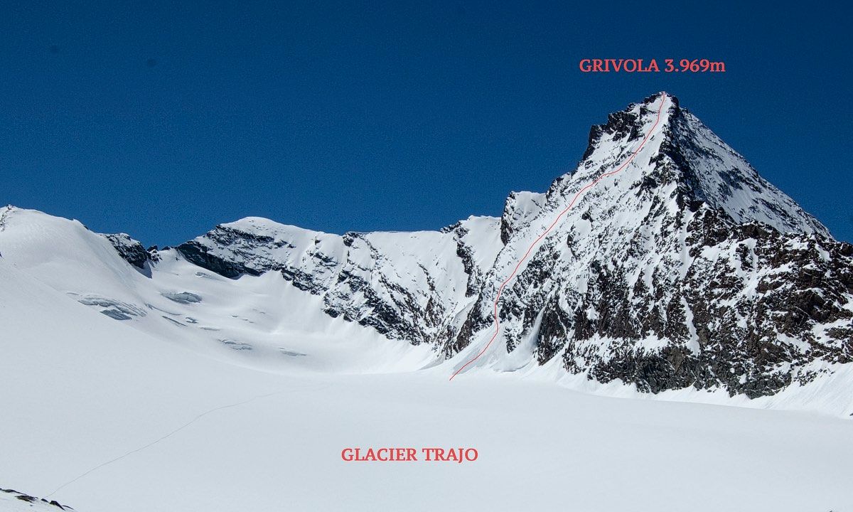 Die Süd-Ost Linie des Grivolas