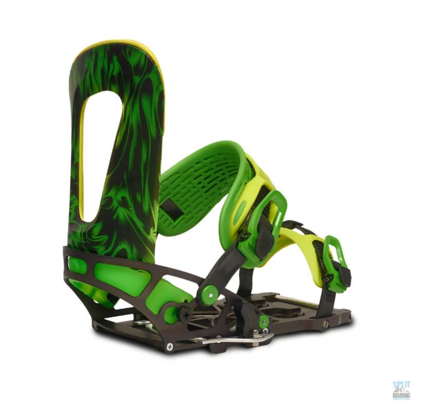 Wintersafari Splitboardbinding diagonal back