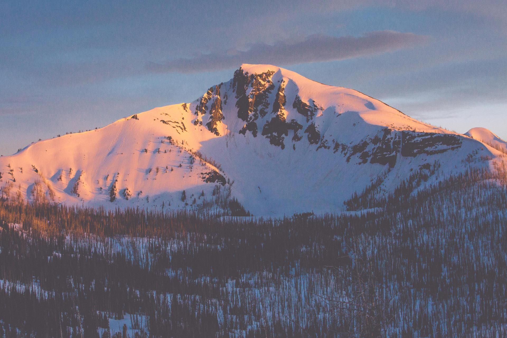 Mount Doane nochmal in der Abendsonne Mount Doane nochmal in der Abendsonne