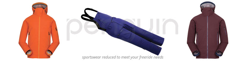Penguin Clothing Seili 4000 Linie Penguin Clothing Seili 4000 Linie