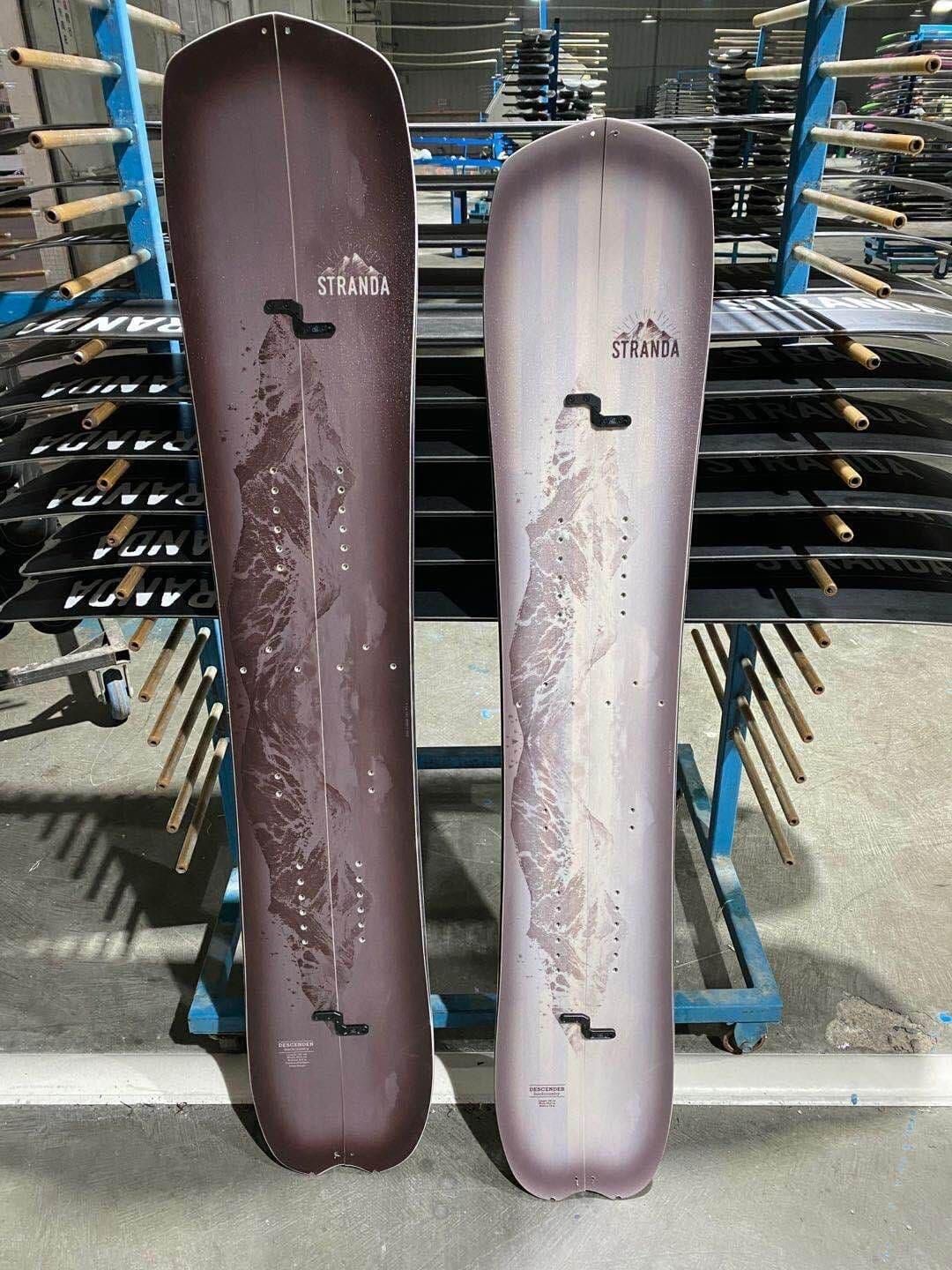 Left: men''s version, right women''s 152 version. Stranda Descender Split