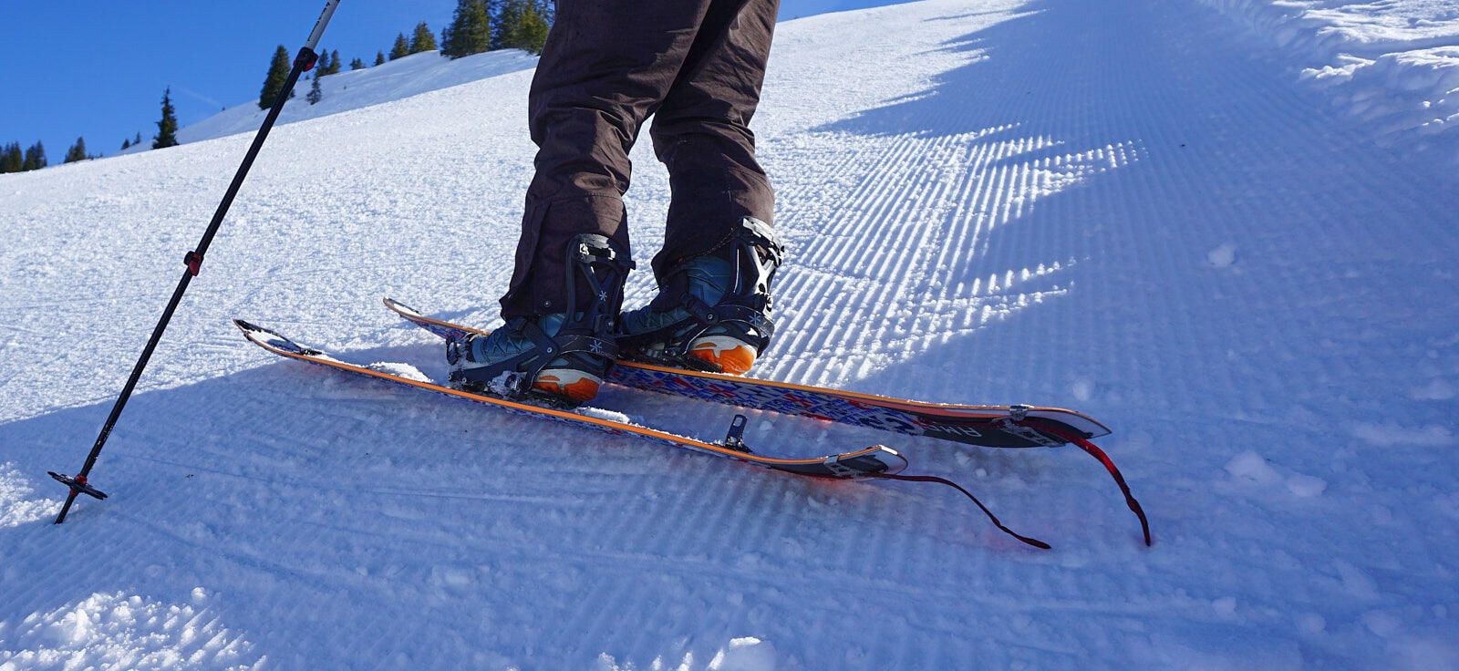 Will the edge hold on a slope in hard snow? Amplid Milligram 21-22